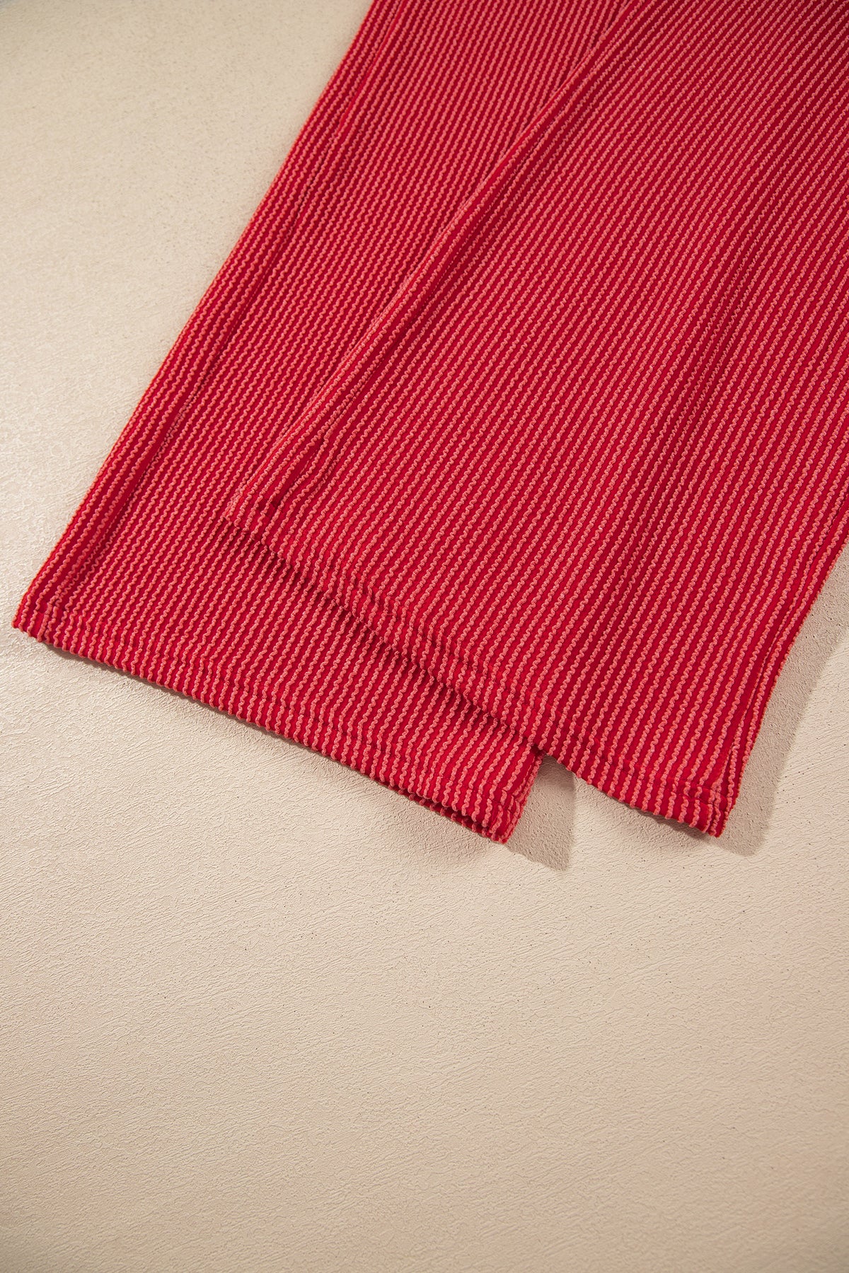 JOLLY Corded Long Sleeve Top and Pockets Pants Set