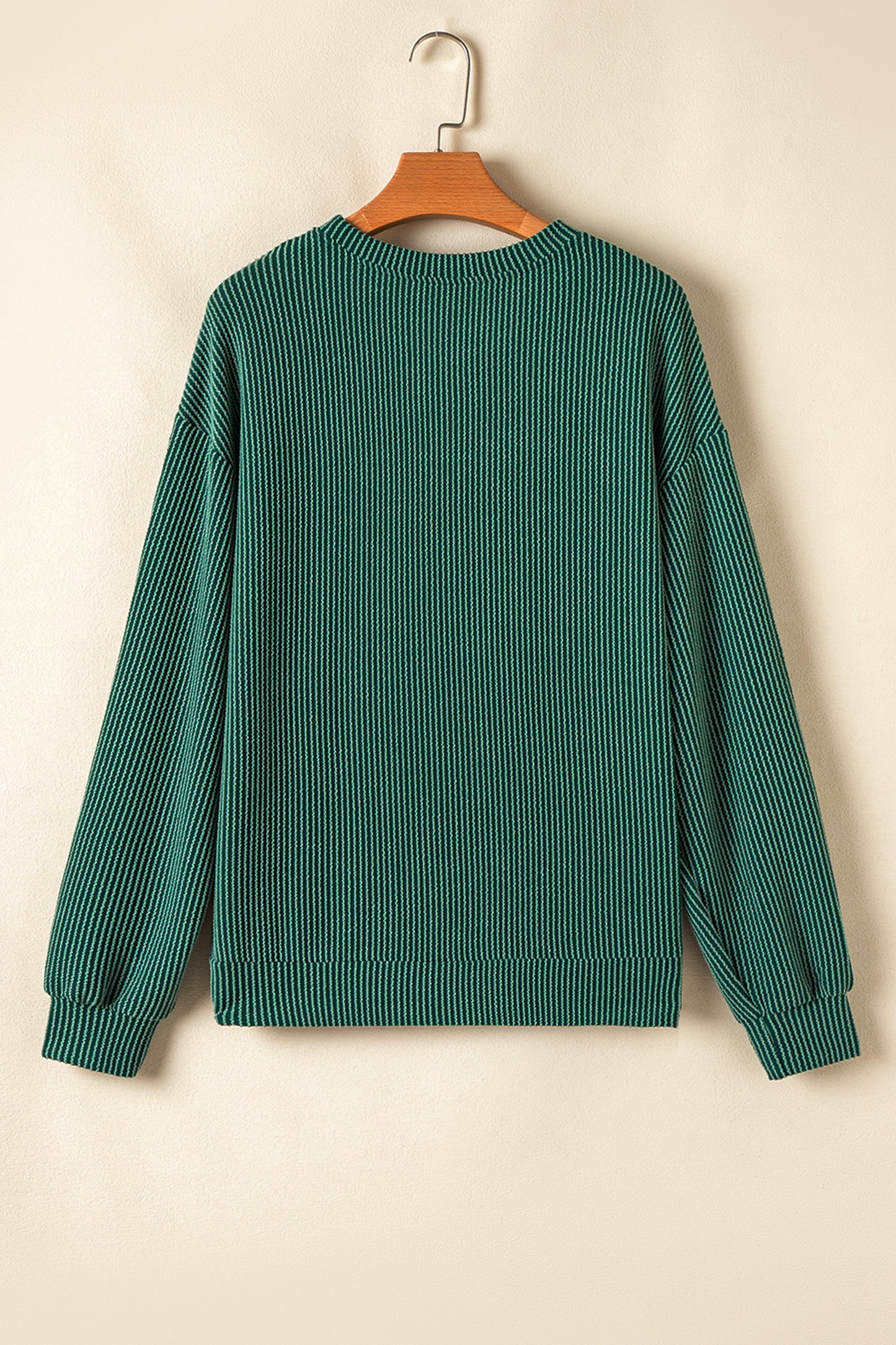 JOLLY Corded Long Sleeve Top and Pockets Pants Set