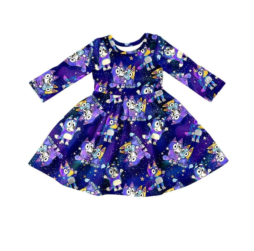Bluey Galaxy Dress