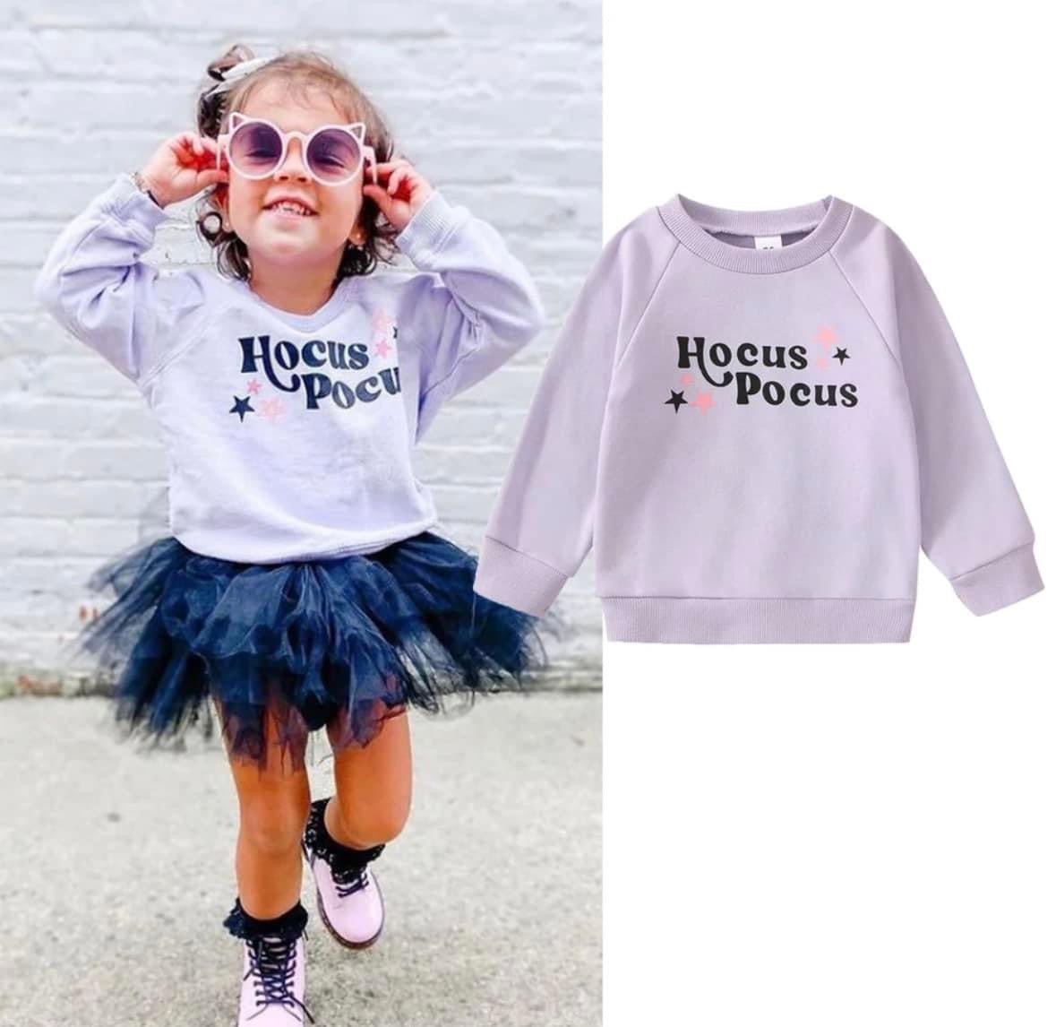 Hocus pocus purple sweatshirt