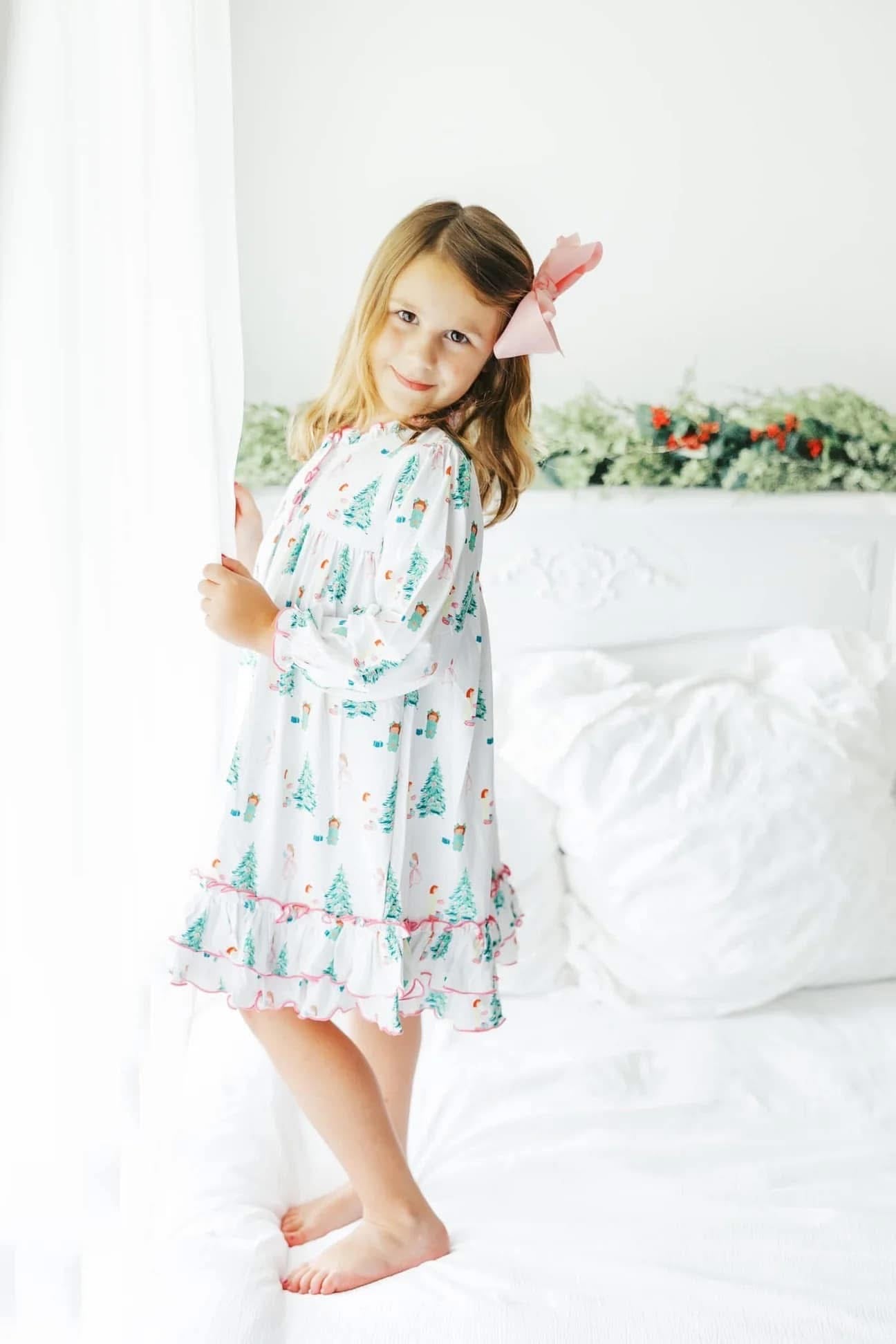 Girls Christmas Nightgown