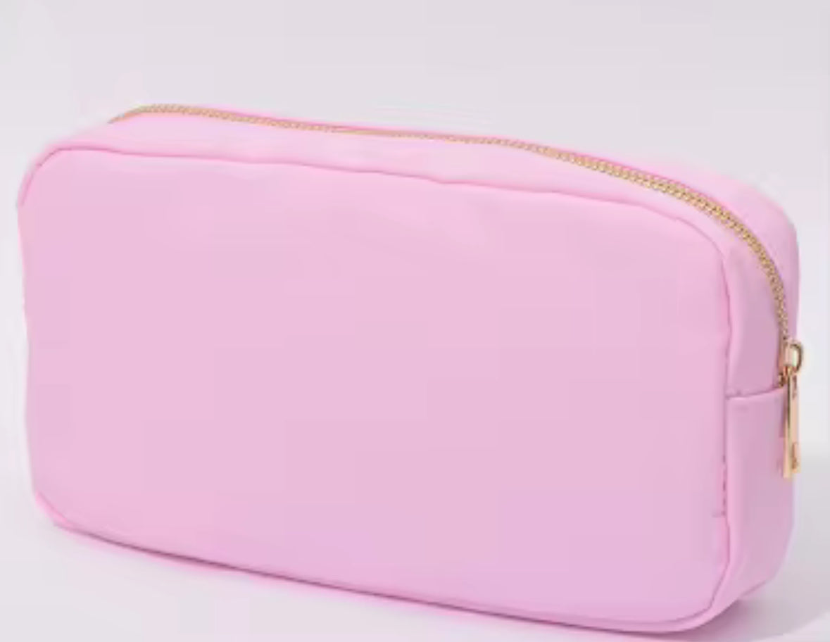 Pink Medium sized zipper pouch